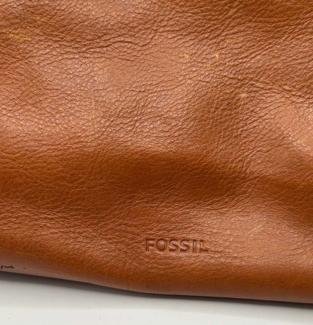 Fossil Rachel Leather Tote Bag in Brown - Picture 3 of 11